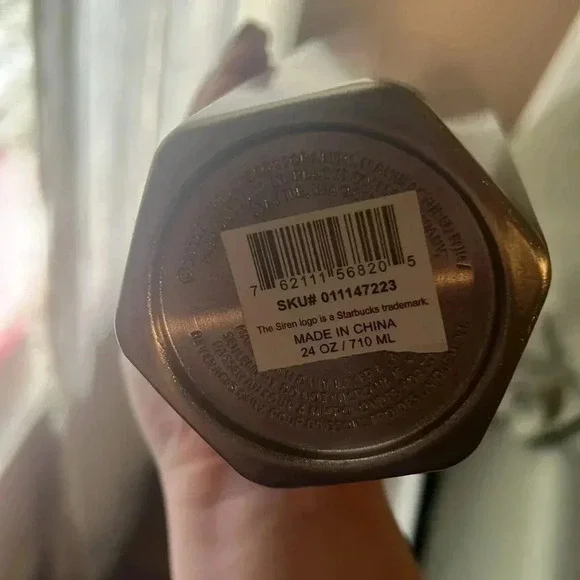 NWT Starbucks 2023 Lilac Silver Gradient Ombré Cup - Picture 2 of 3